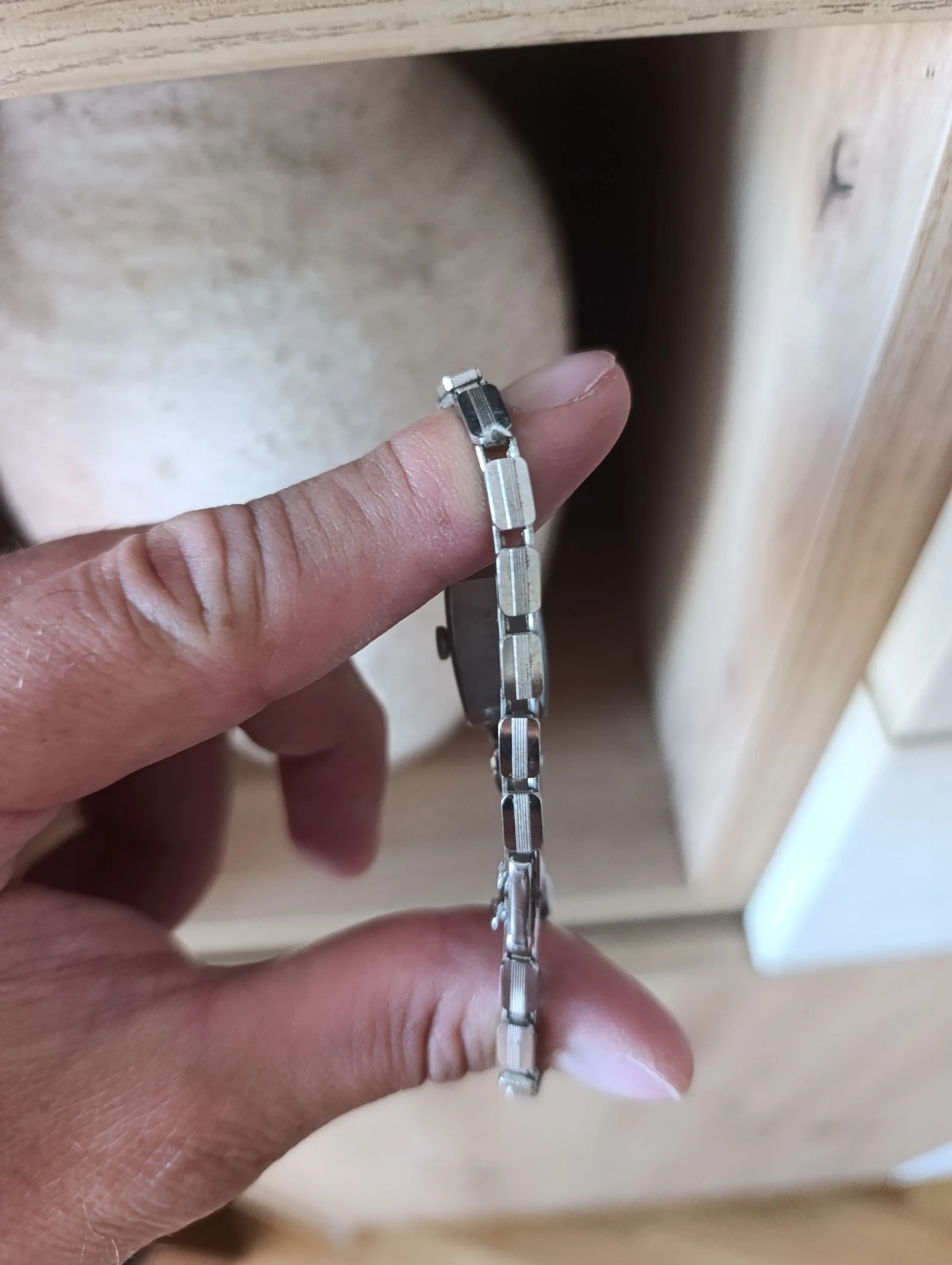 White gold mechanical Seiko watch – photo 7